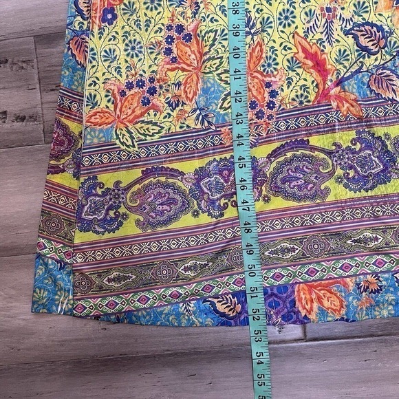 Boston Proper Floral Maxi Dress Sleeveless Multi-color Size S - Picture 6 of 6